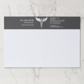 医療用ホワイト詳細クリーンなカドゥセウス炭疽菌 ペーパーパッド (正面)