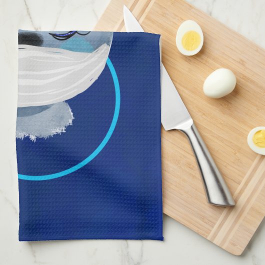 医療用マスクを着たかわいいクマナース|過去記事 キッチンタオル (四つ折り)