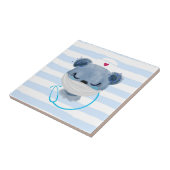 医療用マスクを着たかわいいクマナース|過去記事 タイル (側面)