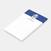 医療用マスクを着たかわいいクマナース|過去記事 ポストイット (アングル)