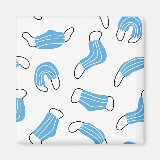 医療用マスクパターン マグネット (正面)