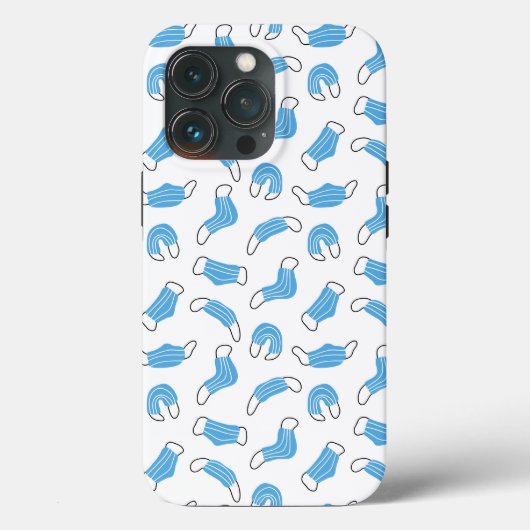 医療用マスクパターン Case-Mate iPhoneケース (裏面)