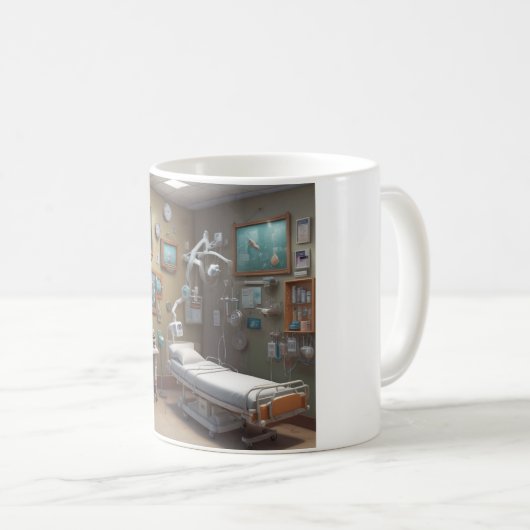 医療用マルベルズバンドル：サイエンのスプラッシュでsip コーヒーマグカップ (正面右)