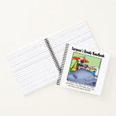 医療用ユーモアのスパイラルノートブックギフト ノートブック (内部)