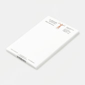 医療用人間の体骨格筋Post-it®ノート ポストイット (アングル)