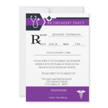 医療用処方箋の退職パーティー