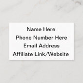 医療用処方箋割引名刺 名刺 (裏面)