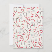 医療用卒業処方パッド招待状 招待状 (裏面)