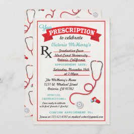 医療用卒業処方パッド招待状 招待状