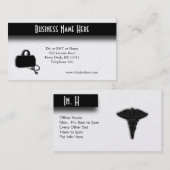 医療用名ユニーク刺 名刺 (正面/裏面)