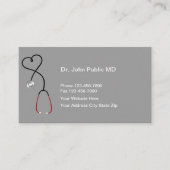 医療用名刺 予約カード (正面)