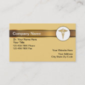 医療用名刺 予約カード (正面)