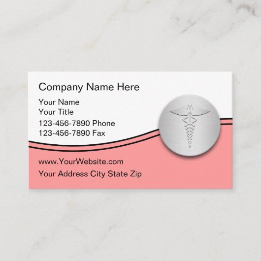 医療用名刺 名刺 (正面)