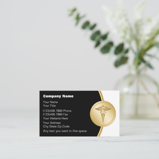 医療用名刺 名刺 (スタンド正面)