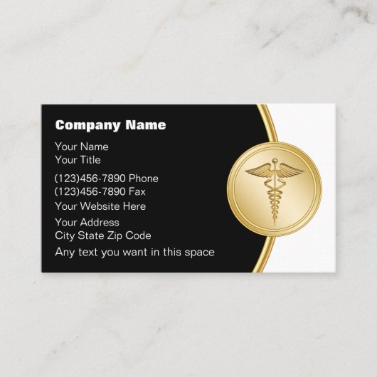 医療用名刺 名刺 (正面)