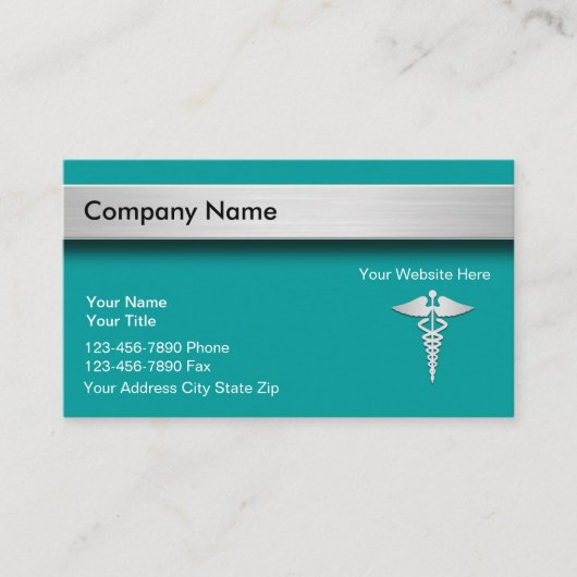 医療用名刺 名刺 (正面)