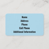医療用名刺EKGストリップ 名刺 (裏面)