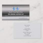 医療用品 – ECGテンプレート 名刺 (正面/裏面)