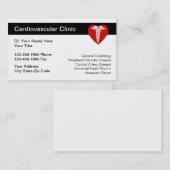 医療用心血管系名刺 名刺 (正面/裏面)