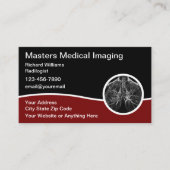 医療用放射線画像化名刺 名刺 (正面)