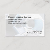 医療用放射線画像化名刺 名刺 (正面)
