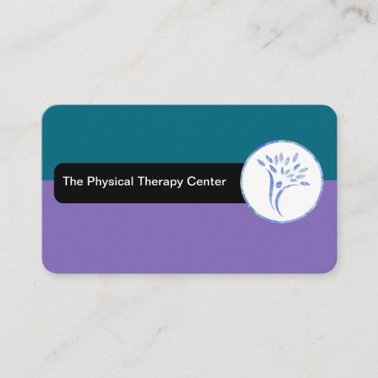 医療用物理セラピスト名刺 名刺 (正面)