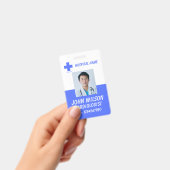 医療用看護師写真付きIDバッジカード バッジ (手持ち)