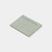 医療用聴診器テーマのポストノート ポストイット (アングル)