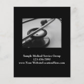 医療用聴診器事業 チラシ (正面)