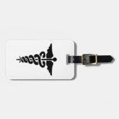 医療用記号カドゥセウス ラゲッジタグ (正面横)