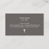 医療用記号名刺 名刺 (裏面)