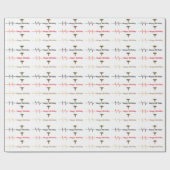 医療用誕生日ギフトラップ又はラッピング紙 ラッピングペーパー (フラット)