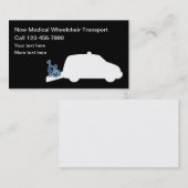 医療用車いす輸送サービス 名刺 (正面/裏面)
