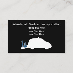 医療用車椅子輸送タクシー 名刺