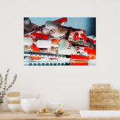 医療用針 ポスター (キッチン)