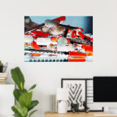 医療用針 ポスター (ホームオフィス)