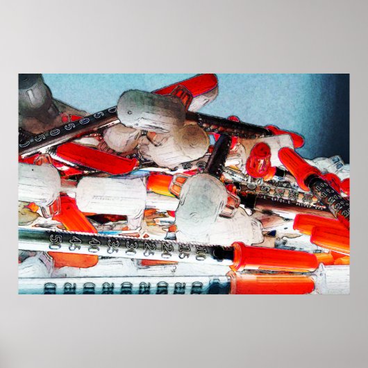 医療用針 ポスター (正面)