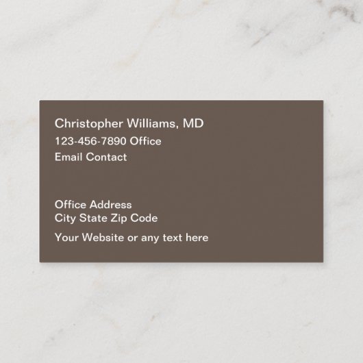 医療用鍼治療テーマ名刺 名刺 (裏面)