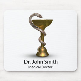 医療用青銅製スネークボウル衛生方白銅製 マウスパッド
