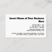 医療病院青赤色死体患者 予約カード (裏面)