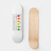 医療痛み評価ツールチャート スケートボード (正面)