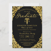 医療看護学校卒業党招待状 招待状 (正面)