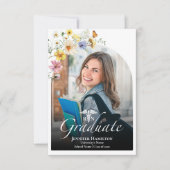 医療看護学校卒業者パーティー封入証 出欠カード (正面)