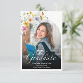 医療看護学校卒業者パーティー封入証 出欠カード (スタンド正面)