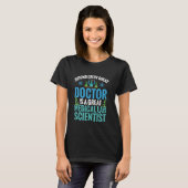 医療研究所技術者 科学ラボ 科学者 Tシャツ (正面フル)