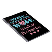 医療社会人の仕事はハート ノートブック (右側)