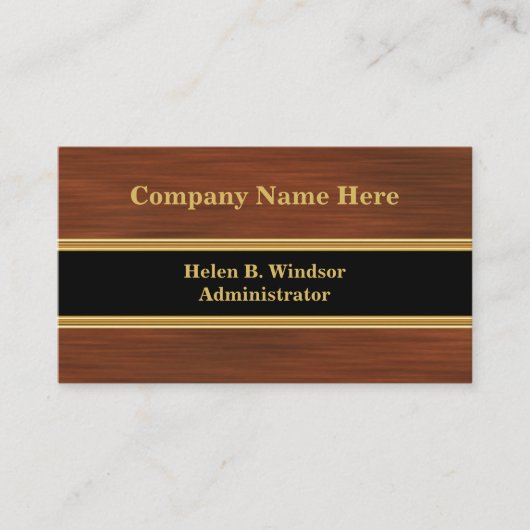 医療管理者の名刺 名刺 (正面)