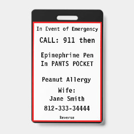 医療緊急バッジラベルカスタム情報 バッジ