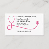 医療腫瘍医がん医師 名刺 (正面)