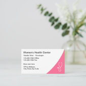 医療腫瘍医がん医療用名刺 名刺 (スタンド正面)